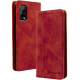 Bodycell Θήκη - Πορτοφόλι Realme 7 5G - Red (5206015002458)