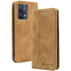 Bodycell Θήκη - Πορτοφόλι Realme 9 Pro Plus - Brown (5206015000966)