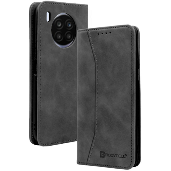 Bodycell Θήκη - Πορτοφόλι Honor 50 Lite - Black (5206015059711)