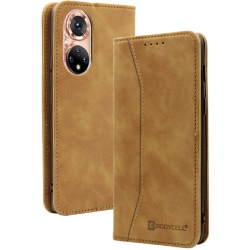 Bodycell Θήκη - Πορτοφόλι Honor 50 - Brown (5206015059667)
