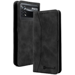 Bodycell Θήκη - Πορτοφόλι Xiaomi Poco X4 Pro 5G - Black (5206015000928)