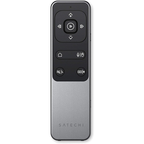 Satechi R2 Multimedia Remote - Επαναφορτιζόμενο Bluetooth Ασύρματο Τηλεχειριστήριο Πολυμέσων και Παρουσίασης για Apple MacBook / iPad / iPhone (ST-BTMR2M)