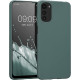 KWmobile Θήκη Σιλικόνης Motorola Moto E32 / E32s - Blue Green (58664.171)