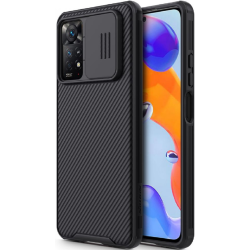 Nillkin CamShield Pro - Σκληρή Θήκη με Κάλυμμα για την Κάμερα - Xiaomi Redmi Note 11 Pro / Redmi Note 12 Pro 4G - Black (6902048243866)