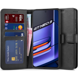 Tech-Protect Wallet - Θήκη Πορτοφόλι Realme GT Neo 3 - Black (9589046921797)