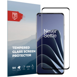 Rosso Tempered Glass - FullFace Αντιχαρακτικό Προστατευτικό Γυαλί Οθόνης OnePlus 10 Pro - Black (8719246353420)