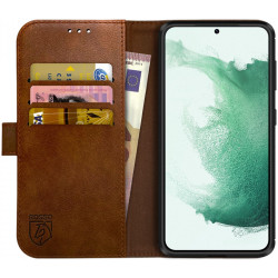 Rosso Element PU Θήκη Πορτοφόλι Samsung Galaxy S22 Plus 5G - Brown (8719246352478)