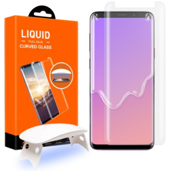 T-MAX Liquid Full Glue 3D Tempered Glass - Σύστημα Προστασίας Οθόνης Apple iPhone X / XS (5206015052675)