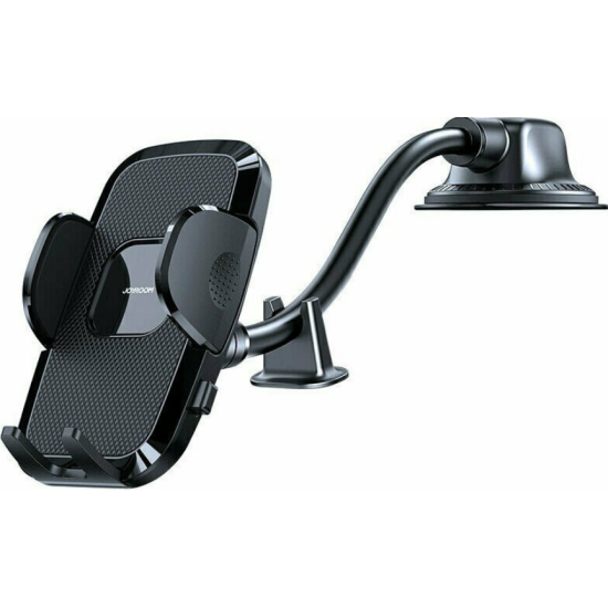 Joyroom Mechanical Long Arm Car Holder JR-ZS259 - Βάση Στήριξης Κινητών 4.7" - 6.7" με Βεντούζα για Ταμπλό / Παρμπρίζ Αυτοκινήτων με Ρυθμιζόμενο Βραχίονα - Black (6941237138125)
