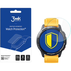 3MK Premium Flexible Glass - Αντιχαρακτικό Υβριδικό Προστατευτικό Γυαλί - Xiaomi Watch S1 Active - 0.2mm - 3 Τεμάχια (5903108466707)