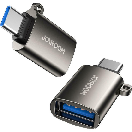 Joyroom Αντάπτορας Type-C (male) σε USB-A (female) - Grey (S-H151)