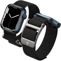 Spigen DuraPro Flex Υφασμάτινο Λουράκι Apple Watch Ultra/SE/11/10/9/8/7/6/5/4 (49/46/45/44mm) - Black (AMP02465)