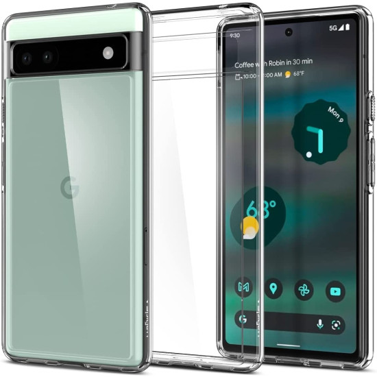 Spigen Ultra Hybrid Θήκη Google Pixel 6a - Crystal Clear (ACS04477)