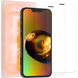 Kalibri Premium Tempered Glass - Full Screen Αντιχαρακτικό Προστατευτικό Γυαλί Οθόνης - Apple iPhone 13 mini - Transparent - 2 Τεμάχια (59017.1)