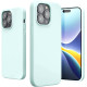 KWmobile Soft Flexible Rubber Cover - Θήκη Σιλικόνης Apple iPhone 14 Pro Max - Cool Mint (59074.200)