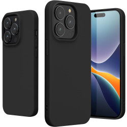 KWmobile Θήκη Σιλικόνης Apple iPhone 14 Pro - Black Matte (59077.47)