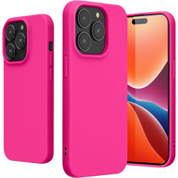 KWmobile Θήκη Σιλικόνης Apple iPhone 14 Pro - Neon Pink (59077.77)