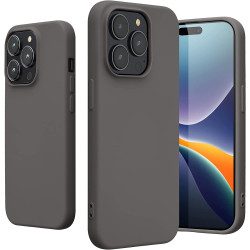 KWmobile Soft Slim Flexible Rubber Cover - Θήκη Σιλικόνης Apple iPhone 14 Pro - Stone Dust (59081.155)