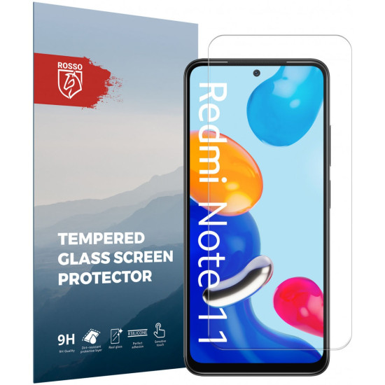 Rosso Tempered Glass - Αντιχαρακτικό Προστατευτικό Γυαλί Οθόνης Xiaomi Redmi Note 11S 5G - Clear (8719246360848)