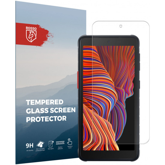 Rosso Tempered Glass - Αντιχαρακτικό Προστατευτικό Γυαλί Οθόνης Samsung Galaxy Xcover 5 - Clear (8719246355615)