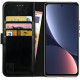 Rosso Element PU Θήκη Πορτοφόλι Xiaomi 12 Pro 5G - Black (8719246358388)