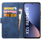 Rosso Element PU Θήκη Πορτοφόλι Xiaomi 12 / 12X - Blue (8719246358487)