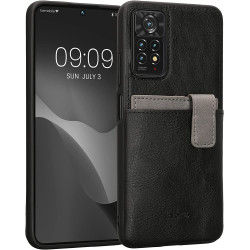 Kalibri 2 in 1 Σκληρή Θήκη - Πορτοφόλι με TPU Bumper και Αποσπώμενη Θήκη για Κάρτες - Xiaomi Redmi Note 11 Pro / Redmi Note 12 Pro 4G - Black / Light Grey (59170.01)