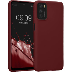 KWmobile Θήκη Σιλικόνης Motorola Moto G42 - Bordeaux Violet (59182.187)