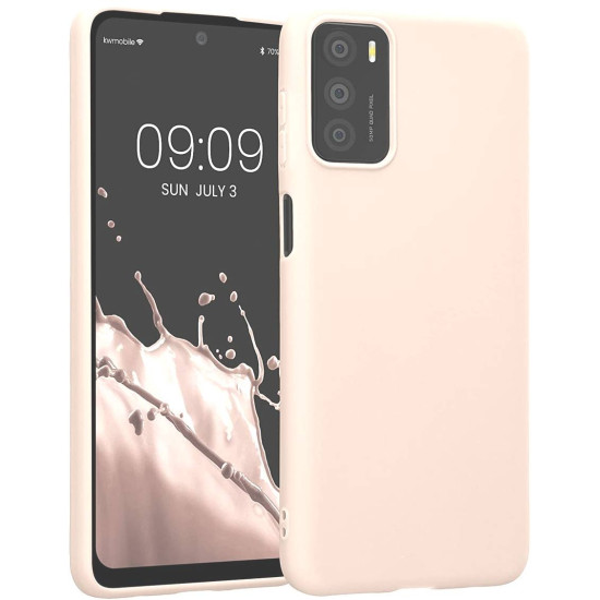 KWmobile Θήκη Σιλικόνης Motorola Moto G42 - Coconut Swirl (59182.225)