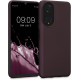 KWmobile Θήκη Σιλικόνης Honor X7 - Metallic Berry (59203.115)
