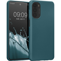 KWmobile Θήκη Σιλικόνης Motorola Moto G62 5G - Petrol (59171.78)