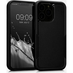 KWmobile Shockproof Hybrid - Σκληρή Θήκη με TPU Apple iPhone 13 Pro - Black (59199.01)
