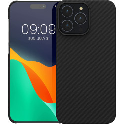 Kalibri Aramid Fiber Body - Σκληρή Θήκη Apple iPhone 14 Pro Max - Black Matte (59211.47)