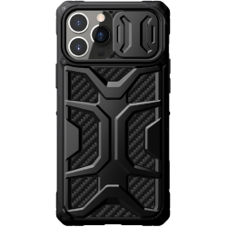 Nillkin Adventurer Armored Σκληρή Ανθεκτική Θήκη με Κάλυμμα για την Κάμερα - Apple iPhone 13 Pro - Black (6902048229075)