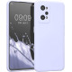 KWmobile Soft Slim Flexible Rubber Cover with Camera Protector - Θήκη Σιλικόνης Realme GT Neo 3T με Πλαίσιο Κάμερας - Light Lavender (59246.139)