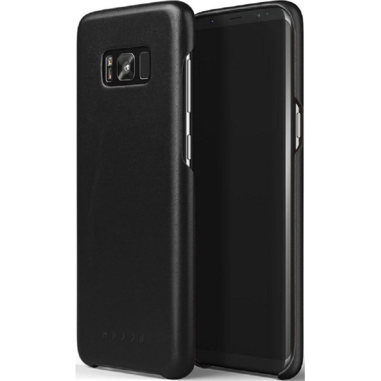 MUJJO Full Leather Case - Δερμάτινη Θήκη Samsung Galaxy S8 Plus - Black (MUJJO-CS-064-BK)