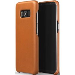 MUJJO Full Leather Case - Δερμάτινη Θήκη Samsung Galaxy S8 Plus - Tan (MUJJO-CS-064-ST)