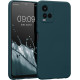KWmobile Soft Slim Flexible Rubber Cover with Camera Protector - Θήκη Σιλικόνης Vivo Y21 με Πλαίσιο Κάμερας - Teal Matte (57577.57)