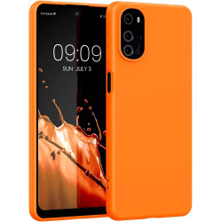 KWmobile Θήκη Σιλικόνης Motorola Moto G22 - Fruity Orange (58208.150)