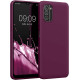KWmobile Θήκη Σιλικόνης Nokia G21 / G11 - Bordeaux Violet (57530.187)