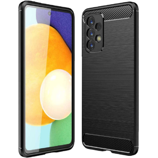 Alogy Rugged Armor Θήκη Σιλικόνης Carbon - Samsung Galaxy A73 5G - Black (5907765664162)