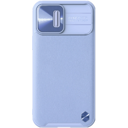 Nillkin CamShield Leather Case - Σκληρή Θήκη με Κάλυμμα για την Κάμερα - Apple iPhone 13 Pro Max - Purple (6902048237360)