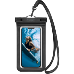 Spigen A601 Universal Waterproof - Αδιάβροχη Θήκη για Κινητά έως 6.8'' - IPX8 - Black (AMP04525)