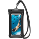 Spigen A610 Aqua Shield Universal Waterproof Floating Case - Αδιάβροχη Θήκη για Κινητά έως 6.8'' - IPX8 - Black (AMP04529)