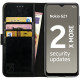 Rosso Element PU Θήκη Πορτοφόλι Nokia G21 / G11 - Black (8719246358333)