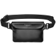 Spigen A620 Aqua Shield Waterproof Pouch Bag - Universal Αδιάβροχη Τσάντα Μέσης - IPX8 - 20 x 12 cm - Solid Black (AMP04532)