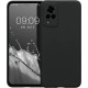 KWmobile Soft Slim Flexible Rubber Cover with Camera Protector - Θήκη Σιλικόνης Vivo V21 με Πλαίσιο Κάμερας - Black Matte (59907.47)