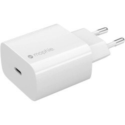 Mophie GaN Wall Adapter - Ταχυφορτιστής / Αντάπτορας Τοίχου με 1 x Type-C - 30W - White - 2 Έτη Εγγύηση (409908422)
