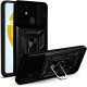 Bodycell Armor Slide - Ανθεκτική Θήκη Realme C21 με Κάλυμμα για την Κάμερα & Μεταλλικό Ring Holder - Black (5206015009785)