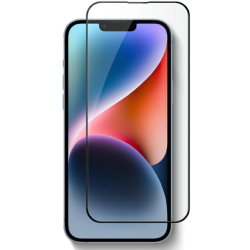 Vivid Full Face Tempered Glass - Αντιχαρακτικό Γυαλί Οθόνης Apple iPhone 14 Plus / 13 Pro Max - Black (VITEMP198BK)
